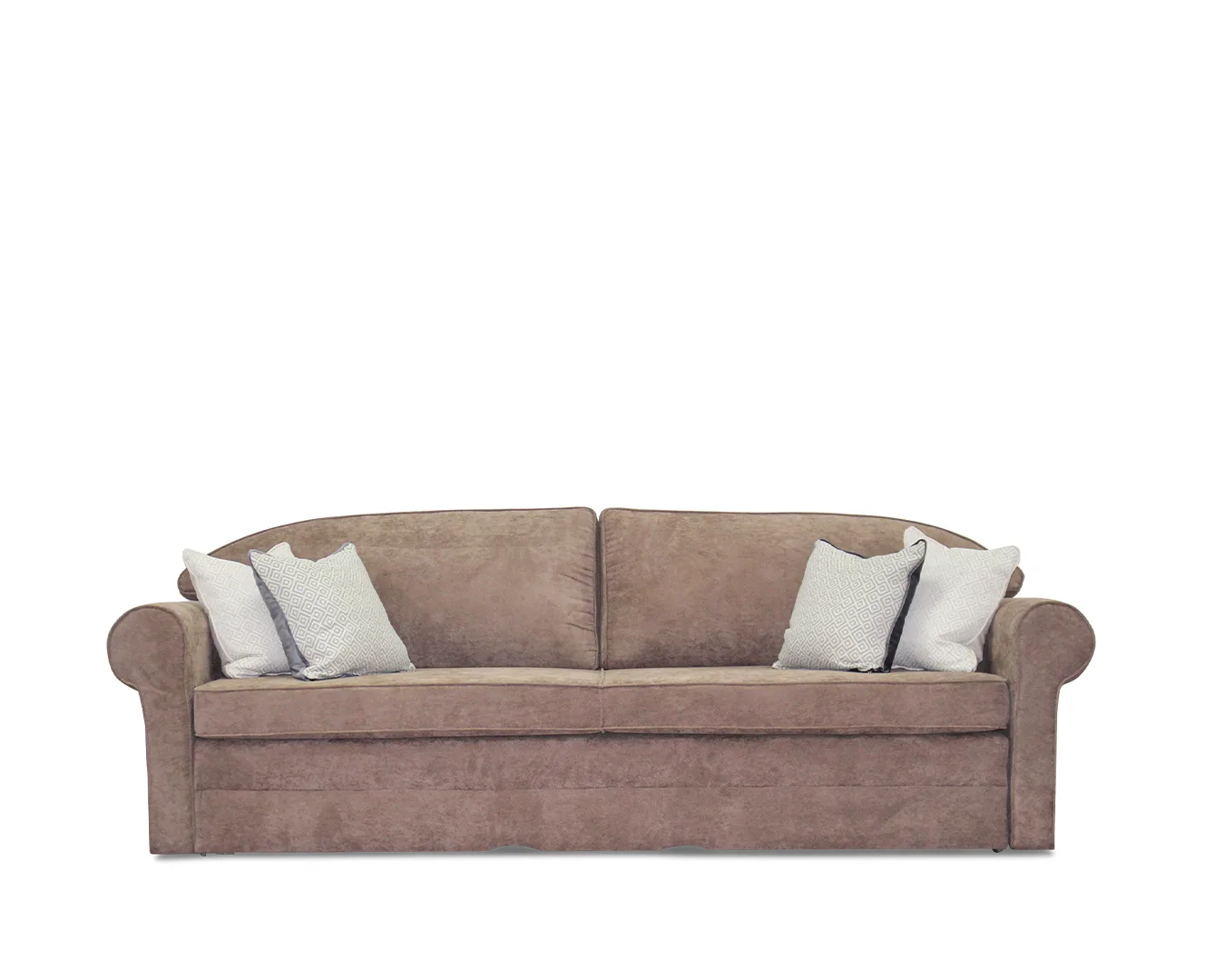 Sofa Dionis Lux – sofa po meri, pogled spreda