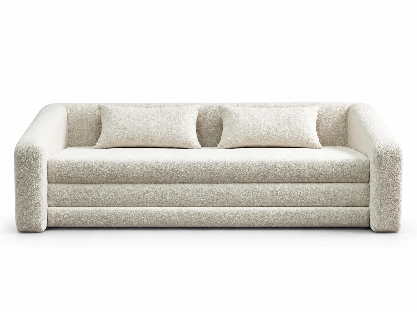 Sofa Aleksandra – sofa po meri, pogled spreda